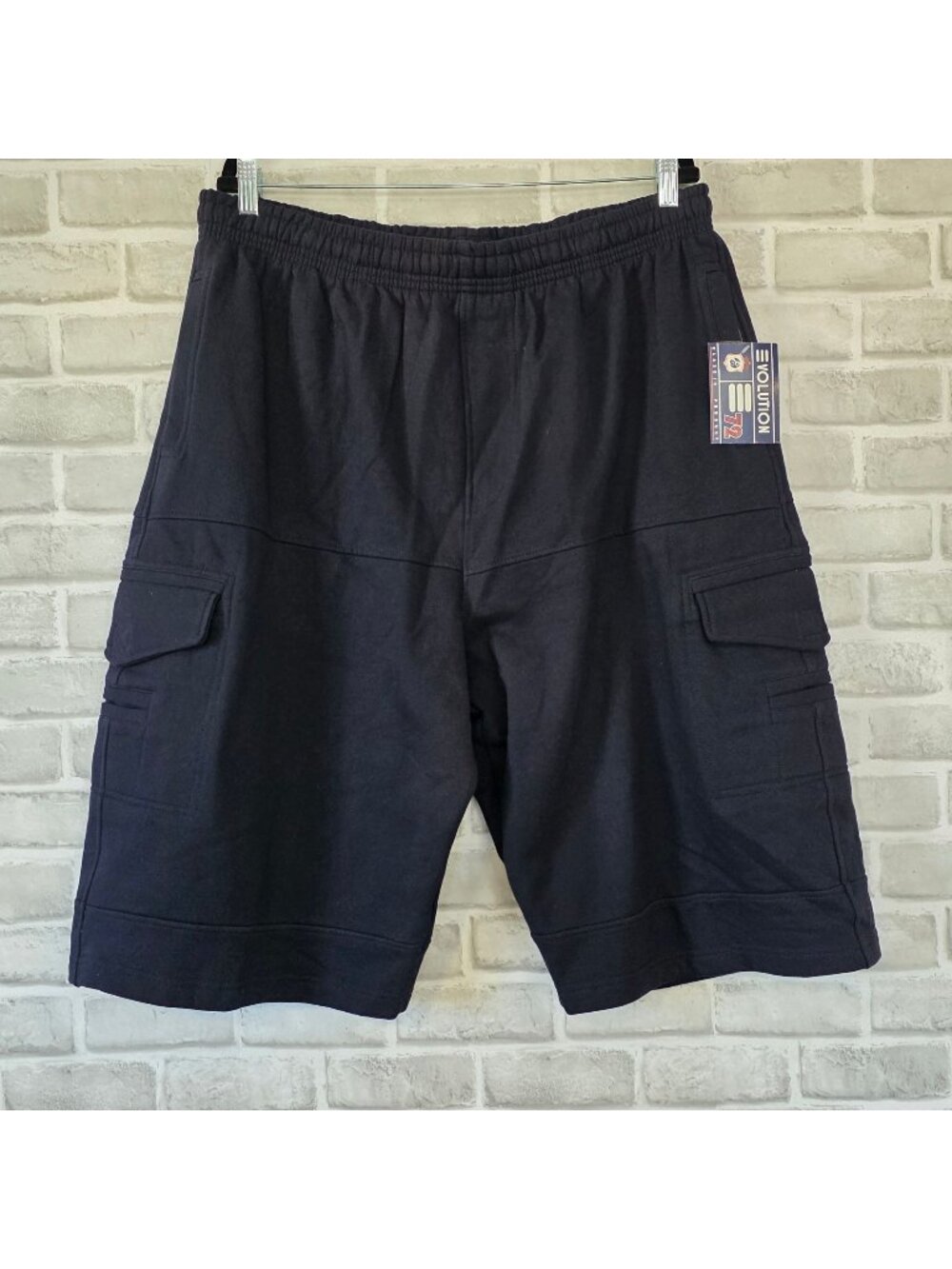 Evolution 72 Heavyweight Cotton Blend Cargo Shorts NWT Streetwear Gym Athletic